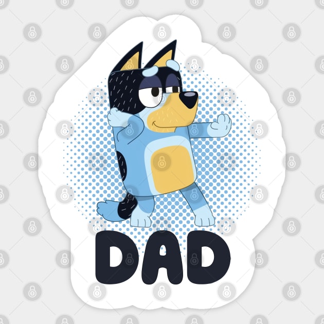 The New Design of Dad Sticker by Fan-Tastic Podcast